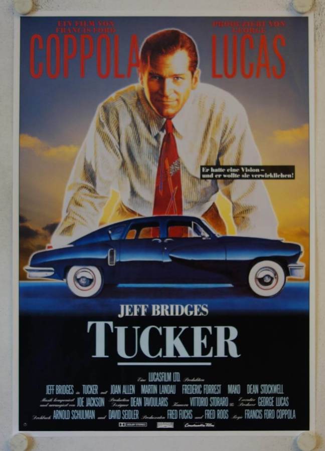 Tucker originales deutsches Filmplakat